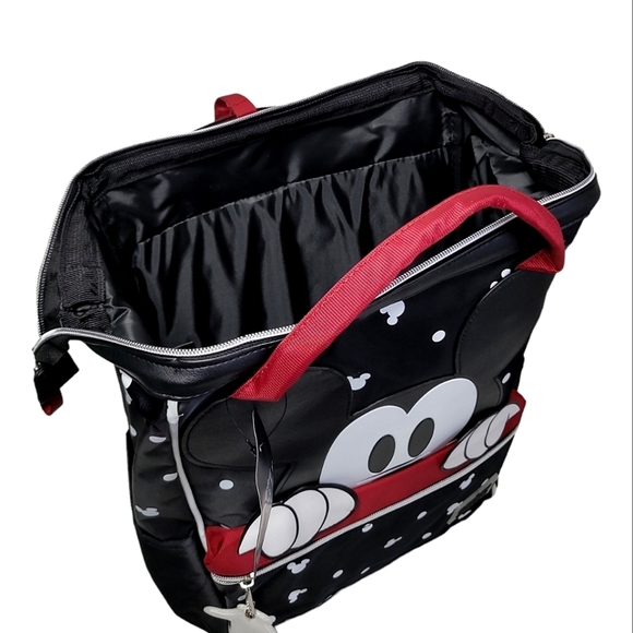 Disney Mickey Mouse Peek-a-Boo Full Size Hinged Backpack - Picture 2 of 6